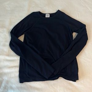 Athleta girl black long sleeve